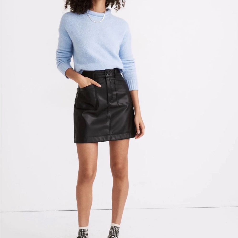 Women’s Madewell Black Mini Skirt size 14